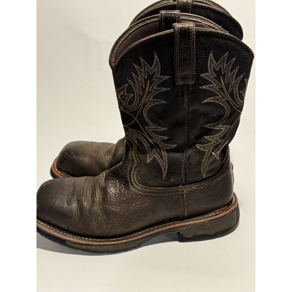 Ariat Cowboy Western Men's WorkHog Waterproof Work Boots 10 D